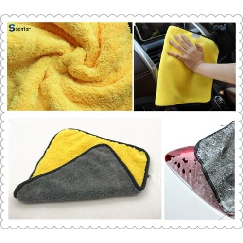 1pcs Car care polishing wash towel fiber cleaning cloth for BMW 335is Scooter Gran 760Li 320d 135i