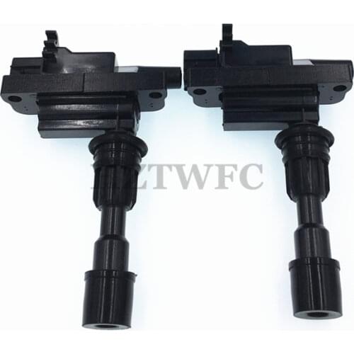 2 Pcs Ignition Coil Parts For MAZDA Miata 323 F 323 S 1.5 1.6 ZLY1-18-100 ZZY118100 ZL01-18-100 ZL0118100 ZZY1-18-100 UF-408
