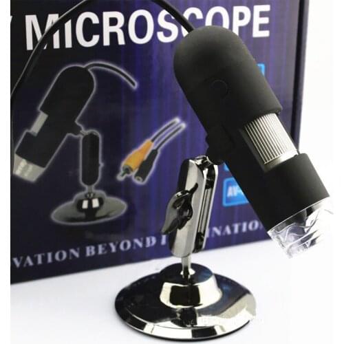 400X AV Digital Microscope with 7-inch LCD Screen Electronic Microscope Hair Magnifying Glass Mainboard Repair Fabric Inspection