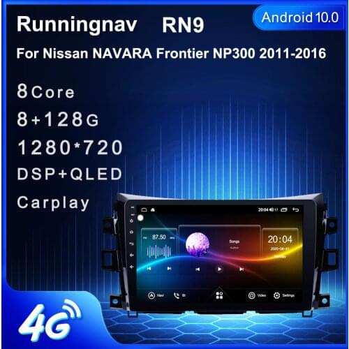 10.1“ Android 10.1/9/8.1 Car Auto Radio For 2011 2012 2013 2014 2015 2016 Nissan NAVARA Frontier NP300 GPS Navigation with WIFI