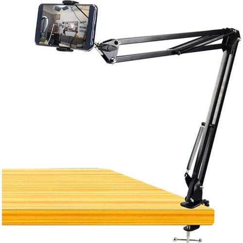 Mobile Phone Holder Flexible Clip Mobile Phone Holder Lazy Bed or Desktop Bracket Stand Bedroom Gym Office cellphone holder