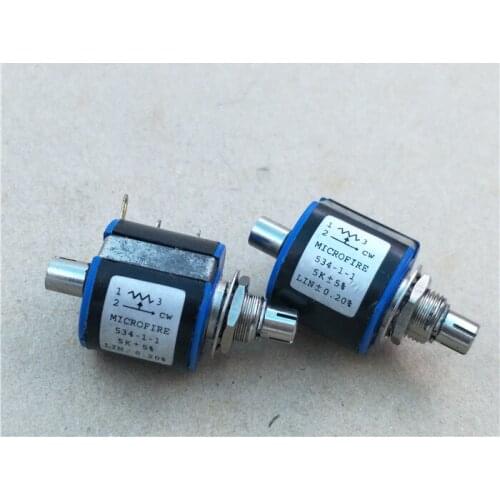 Heidelberg press accessorie 2K 5K 10K printing machine dedicated dual shaft 10 turn multi-turn wire 534-1-1 potentiometer switch