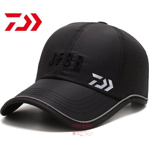 2021 DAIWA Summer Men Lady UV Protection Peaked Cap Fishing Cap Sports Cap Quick Dry Camouflage Sunscreen Hat Baseball Cap
