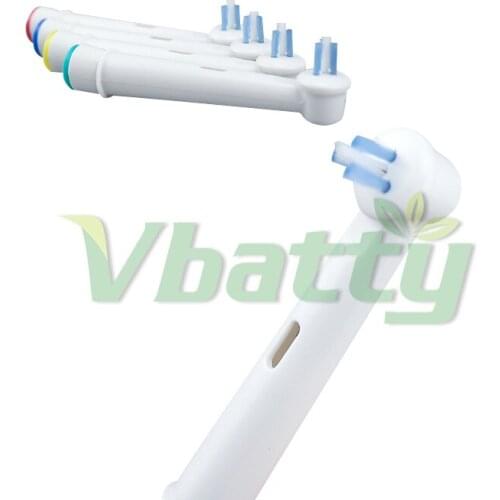 Vbatty 1012 1Set/4pc Electric Toothbrush Replacement Brush Heads flexible for Oral-B IP-17A