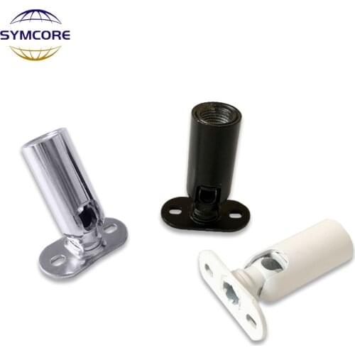 2pcs Horizontal Flat Palm Universal Head Table Lamp Floor Light 180 Degree Rotation Adjustment Direction Shaft Accessories