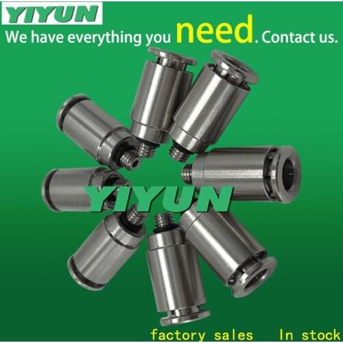 YIYUN Stainless steel connector POC4-M5 POC4-01 POC4-02 POC4-03 POC6-M5 POC6-01 POC6-02 POC6-03 POC6-04 POC8-01 POC8-02 POC8-03