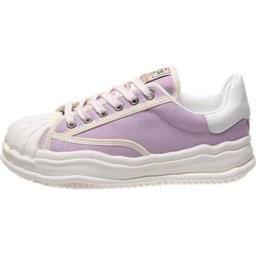 New style ladies sneakers fashion cloth breathable round striped thick bottom non-slip comfortable casual shoes women