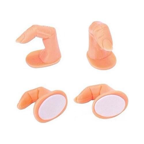 1PC False Finger Nail Practice Model Flexible Nail Art Design Training Equipment Nail False Tips Display Tools