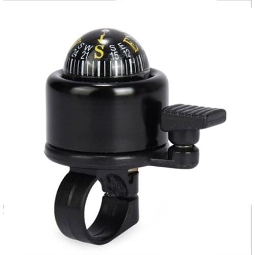 1Pc Multi Colors Aluminum Alloy Bicycle Bell With Compass Bike Alarm Horn Mountain Bike Accessories