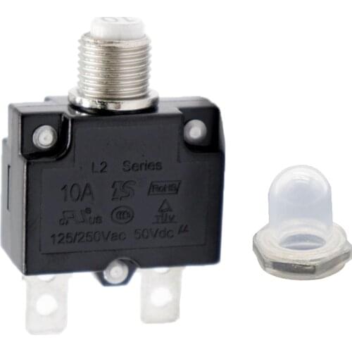 10Amp Circuit Breaker Thermal Breaker Thermal Protector Switch for Generator