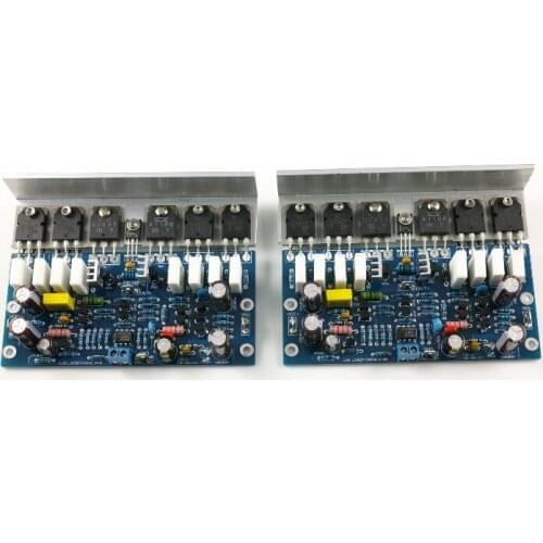 2 Channel L25 Integrated power amplifier finished board KTB817 KTD1047 2SA1186 2SC2837 250W+250W 8ohm