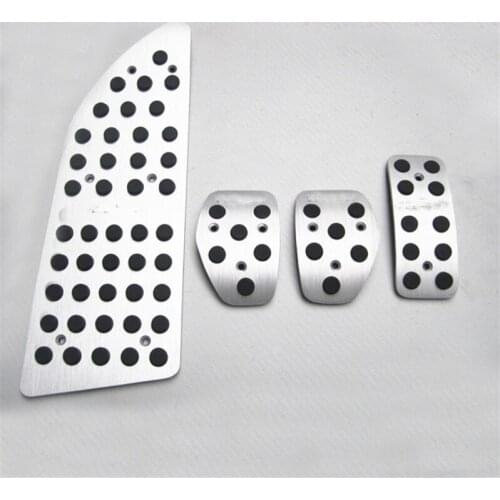 Car Accessory For Peugeot 307 407 408 308cc,Citroen C-Quatre C4 AT/MT Accelerator Brake FootRest Pedal Pad Original Stickers