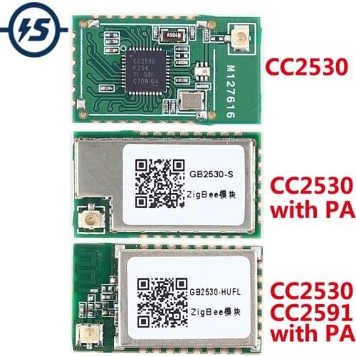 Wireless Transceiver Module CC2530/CC2530+CC2591+PA 2.4GHz 2.4G UART Transparent Transmission Module IoT Smart Home