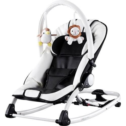 Baby Electric Rocking Chair Intelligent Swing Chair Small Shaker Newborn Multifunctional Comfort Baby Cradle for 0-18months