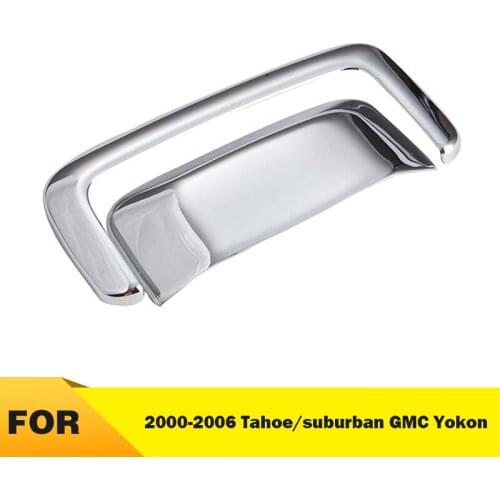 For 2000-2006 Tahoe/suburban GMC Yokon Tailgate Handle Back Door Outer Buckle Car Chrome Exterior Handles Auto Parts