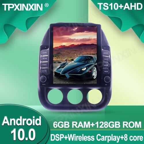 For Jeep Compass 2010-2016 Android 10 128G Wireless Carplay Touch screen Stereo Receiver Car GPS Navigation Radio player Radio