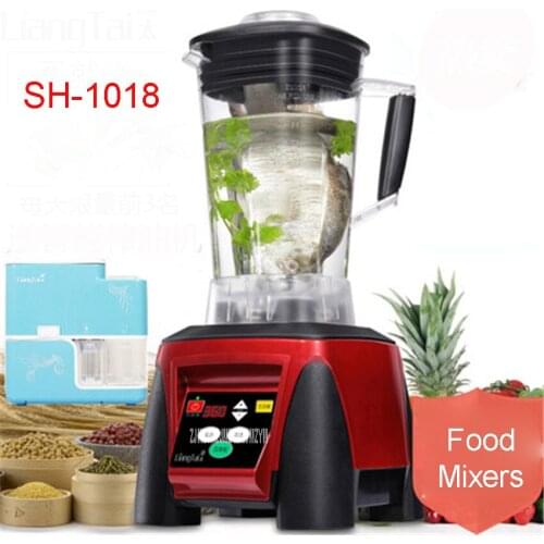 SH-1018 2200W Home automatic multi - functional fruit and vegetable ice sand bean milk mixer fried fruit juice broken machine