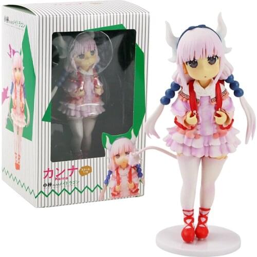 19cm Kanna Kamui Kobayashi-san Chi No Maid Dragon Doll PVC Action Figure Collectible Model Toys