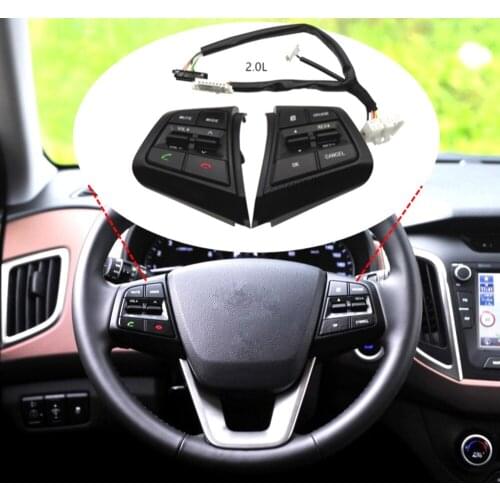 Car For Hyundai Creta Ix25 1.6L/2.0L Cruise Control Buttons Remote Control Steering Wheel Button Switch