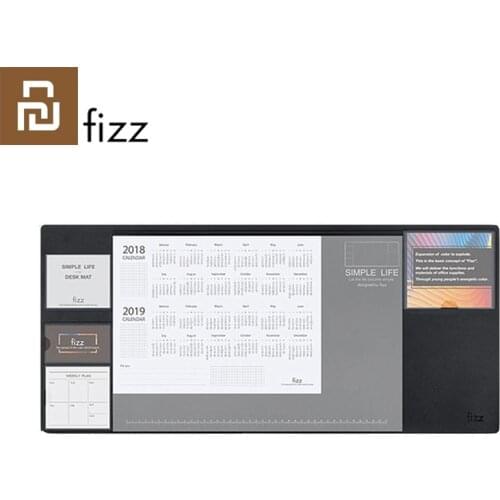 Youpin Fizz Multi Office Table Mat Weekly Planner Desk File Organizer Table Storage Memo Mat Non-slip Learning Pad Card Holder