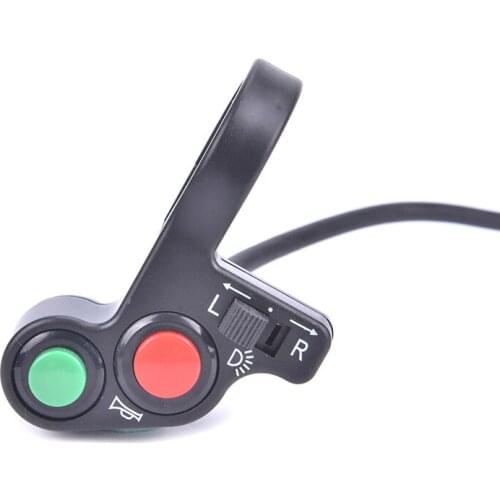 Motorcycle Send Switch Electric Bike Scooter Horn Direction Indicator On/off Button Light Switch