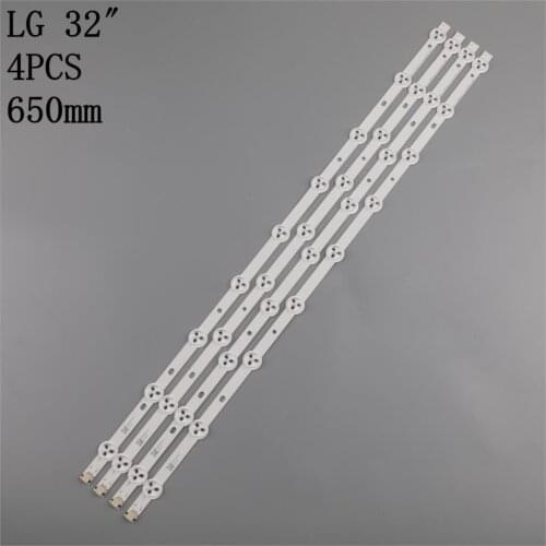 New Kit) 4 PCS/set LED backlight strip for Tiras TV 32LM3400 32LS3400 6916L-0923A 6916L-0881A 6916L-1030A 6916L-1031A