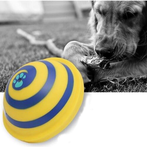 Durable Plastic Pet Chew Toy Yellow 16Cm/6.30" Squeaky Toy Soft Silicone Non-Toxic And Harmless Has Function Of Cleaning Teeth