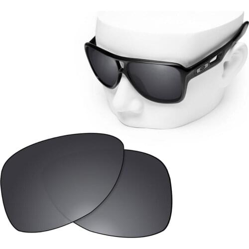 OOWLIT Polarized Replacement Lenses of Black Chrome for-Oakley Dispatch 2 OO9150 Sunglasses