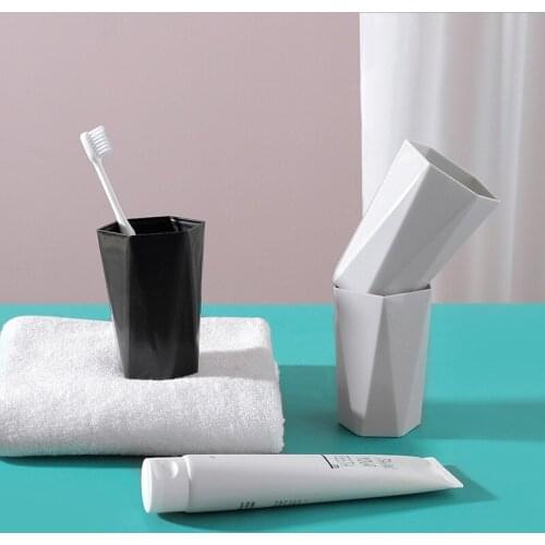 300ml Simple Bathroom Tumbler Toothbrush Toothpaste Holder Storage Box Organizers Household Storage Cup Coffee Tea Water Mug