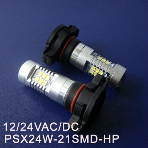 High quality 12/24VAC/DC 10W Car PSX24W Led Fog Lamp,PSX24W Auto led light,PSX24W Led Bulb free shipping 2pcs/lot
