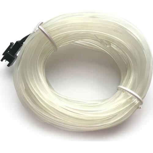 12V Car Strip Line Light Ice Blue Neon Lighting Interior Atmosphere Light 3M Dash Board Decorative Lamp RV Camper Accessories