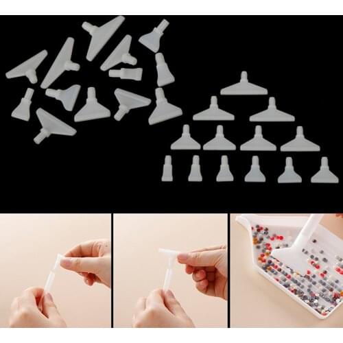 13pcs Replacement Pen Heads for 5D Diamond Painting Cross Stitch Fixing Tool
