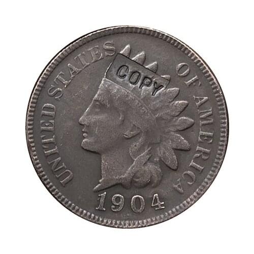 1904 Indian head cents coin copy