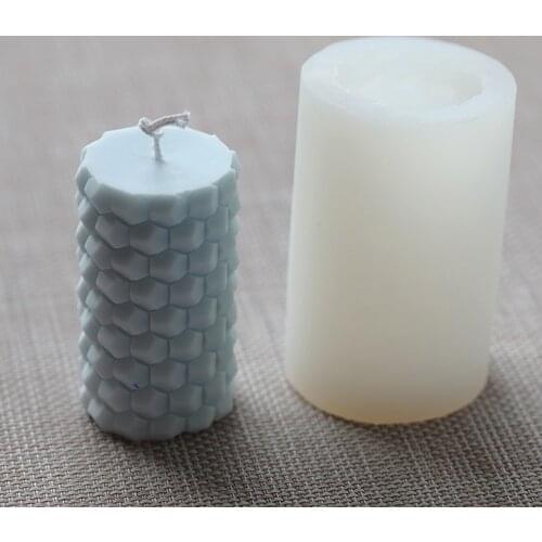 3D Art and High-Grade Candle Silicone Mold Aromatherapy Scented Candle Mould Handmade DIY Making Creative Decoration