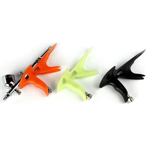 AirBrush Grip Holder, Plastic Airbrush Gun Holder with Easy Airbrush Handle New Model Comfortable Use Tools for Arts,Models Cake