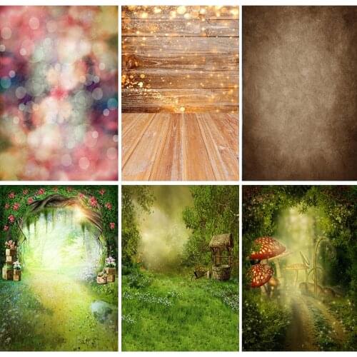 Photography Background Vinyl Wood Floor Baby Portrait Backdrop Birthday Party Photo Background for Children Backdrops Studio