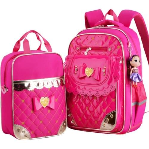Children school bags set for teenagers girls princess school backpack kids waterproof satchel kids backapck schoolbags mochila