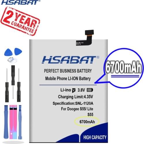 HSABAT DOOGEE S55 Lite Phone Batteries China