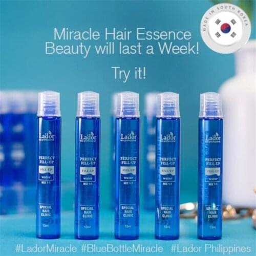 LADOR Perfect Hair Fill-Up Protein Hair Ampoule Keratin Hair Treatment Best Anti Hair Loss Hair Care Products Korea Cosmetic
