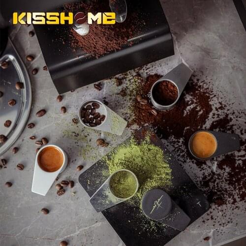 Stainless Steel Coffee beans Spoons Scoop For Coffee Tea Small Sugar Salt Flatware Tools Kitchen Supplies Barista Measuring Tool