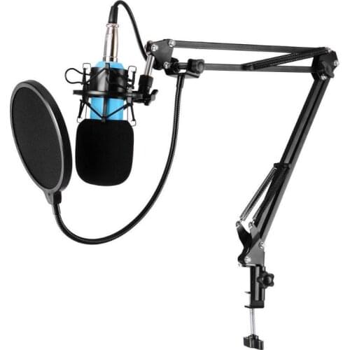 BM-700/BM-800 Karaoke Studio Recording Cardiod Condenser Microphone Set KTV Sing Capacitor Music Mic with Shock Mount Windshield