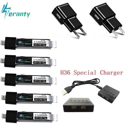 Upgraded For V911 F929 F939 Battery with Charger sets for WLtoys V911 F929 F939 RC Helicopter 3.7V 200mAh 551148 Battery EU / US