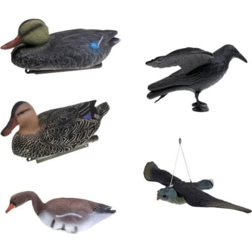 Outdoor Shooting Hunting Target Decoy Goose/Duck/Crow Garden Lawn Decor Scarer Hunting Decoy for Camping Hunting Tactical Access