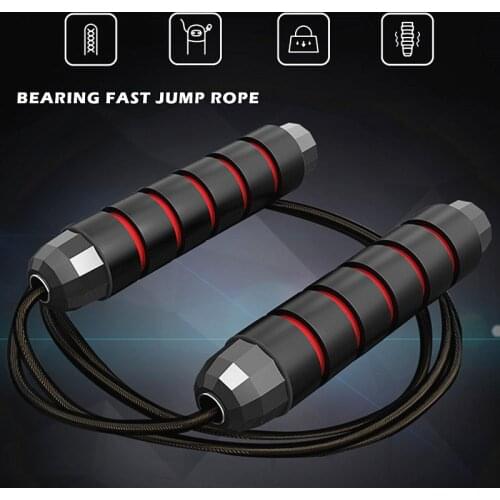 2021 New Rapid Speed Jump Rope Crossfit Excercise and Fitness Workout Equipments Skipping Foot Unisex Kids