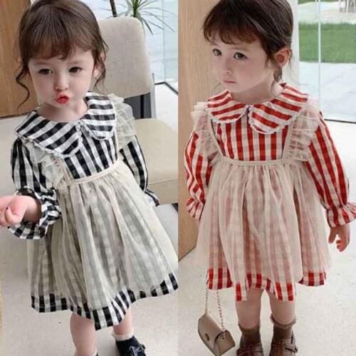 Girl Dress Kids Baby Clothes 2021 Casual Spring Summer Toddler For Formal Party Outfits Sport Teenagers Uniform Dresses Cotton C