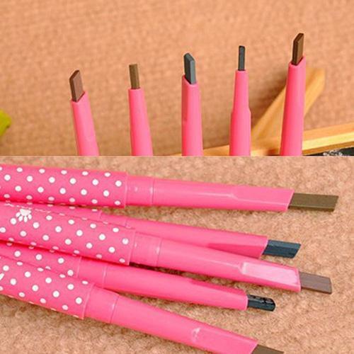 Self-Rotated Long Lasting Eyebrow Pencil Liner Eye Brow Pen Makeup Cosmetic Tool