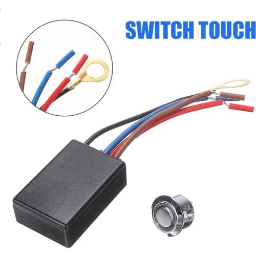 1pc AC 220-240V Light Lamp Touch Sensor Switch Desk Light Parts Touch Control Sensor Dimmer for Bulbs Lamp Switch LD-600S