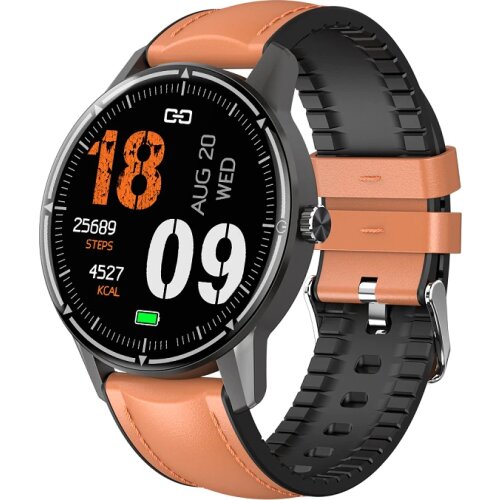 FORCA R8 Full Touch Screen Smart Watch Men Women Multi-Sport Mode Smartwatch IP68 Waterproof Watch For iOS Android phone