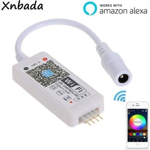 Magic Home WIFI RGB/RGBW Led Controller With 16Million Colors Change For 2835 5050 Led Strip DC5-28V