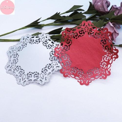 Mandala Stencil Metal Cutting Die DIY Scrapbooking Embossing Folder for Card Making Craft background Stamp and Slimline Dies2020